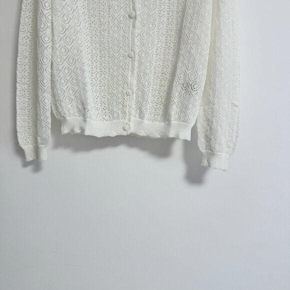 DOEN Diane Cardigan - Ivory - Picture 6 of 12